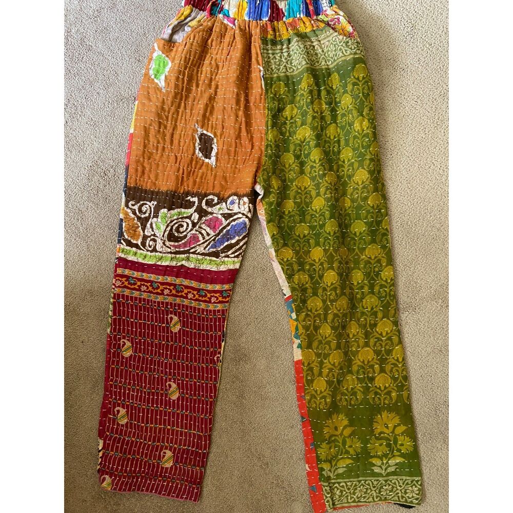 Jaded Gypsy Patchwork Pants New With Tags One Size